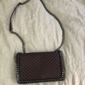 Also deep purple bag